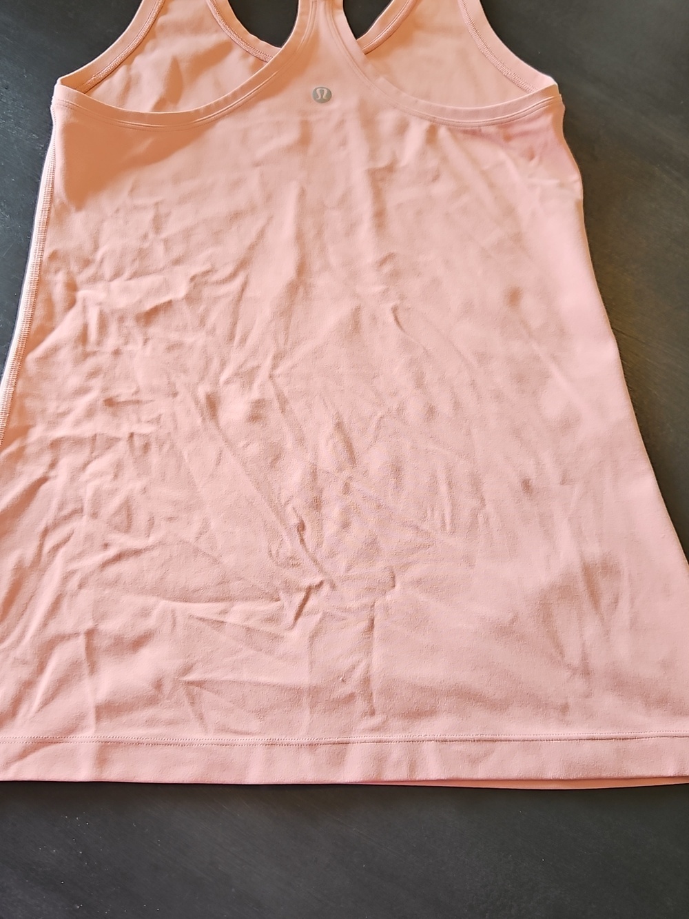 Light Pink Racerback Tank Top Size 8 - Picture 2 of 2